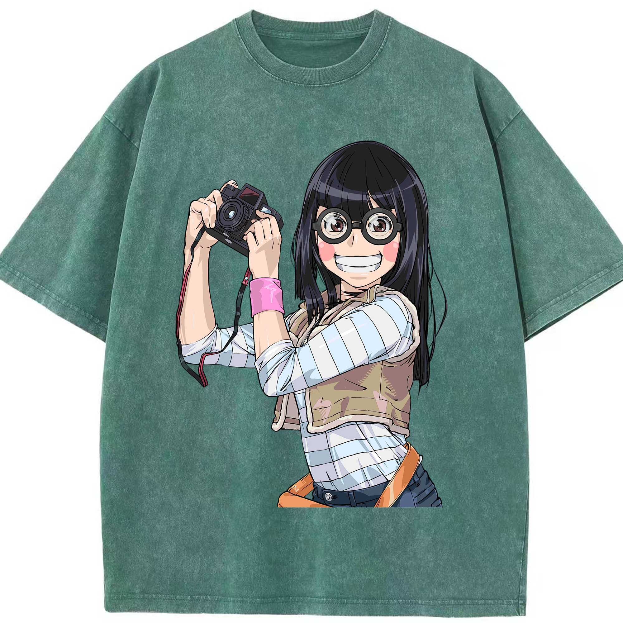 （画像用） 遊☆戯☆王 Yu-Gi-Oh! 綿100% ヴィンテージ風 半袖Tシャツ（フロントプリント）